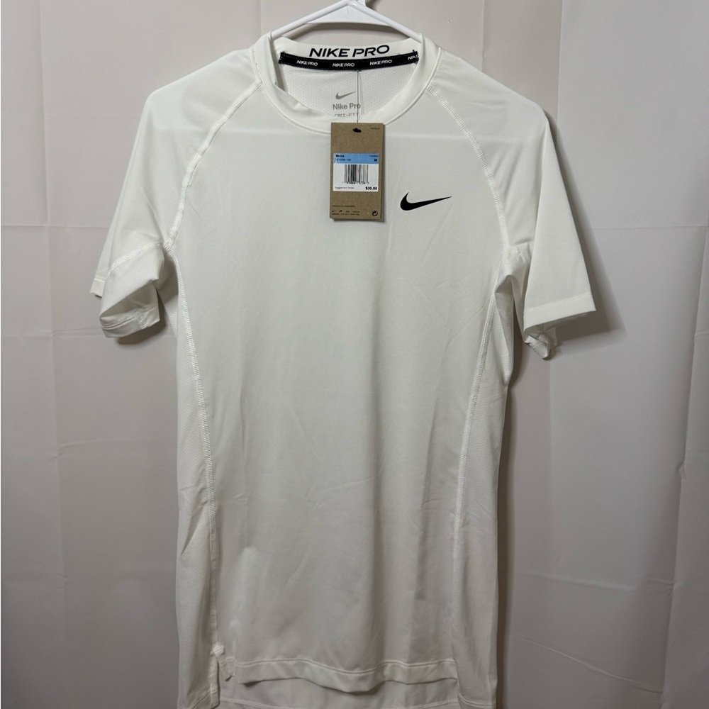 Nike Pro White Performance Tee
